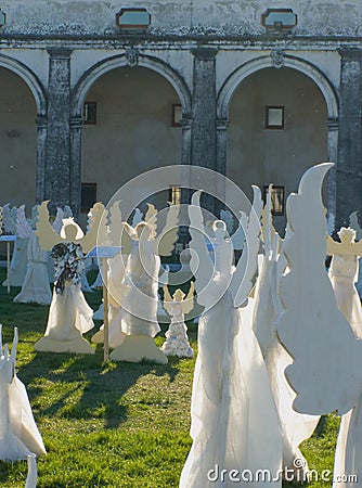 The Angelsâ€™ Choir, Villa Manin, Italy Editorial Stock Photo